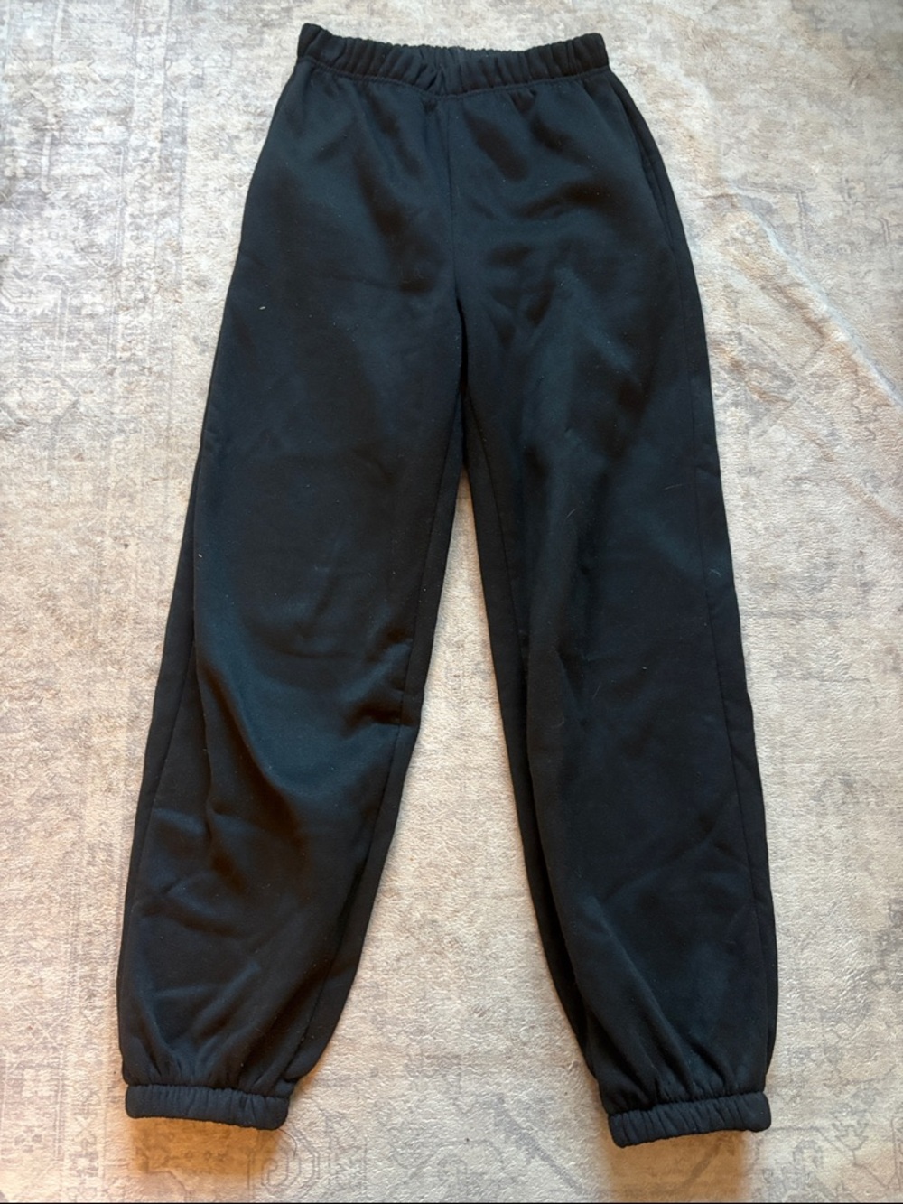 SHEIN Black Cozy Lounge Joggers